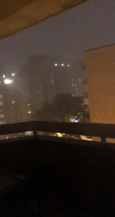 Washington DC Storm. Watch until end.