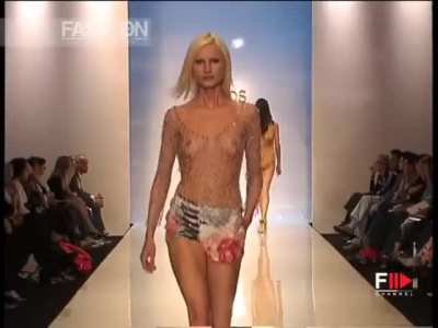 Blonde wearing a seethru top [x-post from r/OnStageGW]