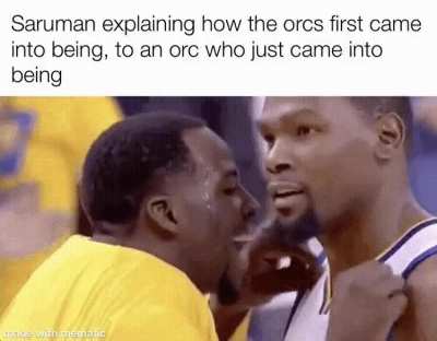 Uruk-hai had rapid learning skills