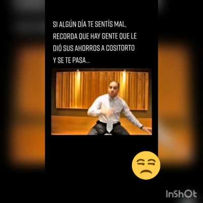 A Cositorto le hubiera ido bien siendo imitador de Mick Jagger.