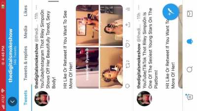 YouTube/Instagram Baddie Riley Simps0n Nude Leaks! Twitter:@thedigitalsh
