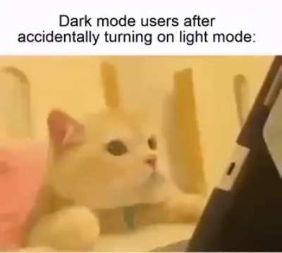 Bright light!
