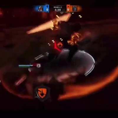 First time I&rsquo;ve gotten punished for a light deflect.