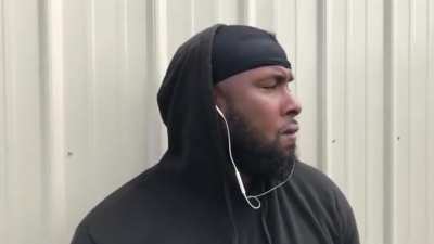 Me secretly listening to D savage when bruce is gone (its not his song he&rsquo;s the feature)