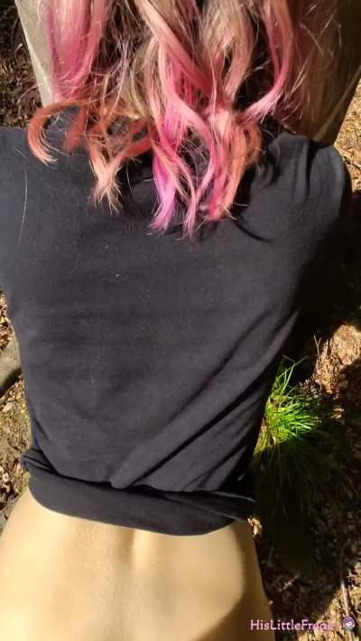 Getting pounded in the woods definitely feels more natural 🤭