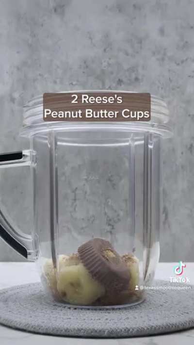 My Reese’s Chocolate Smoothie!