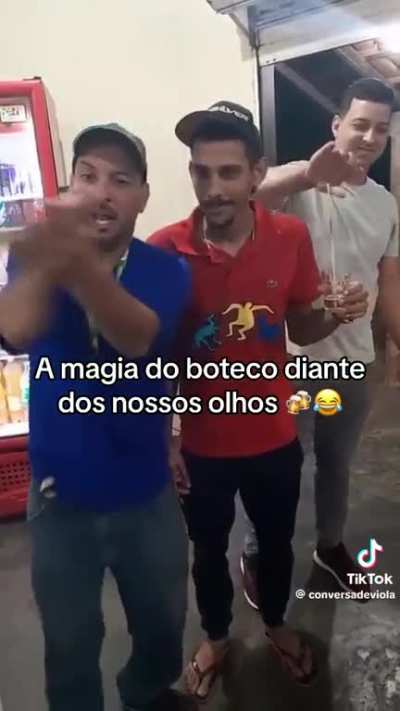 Boteco tem magia mesmo 🤣