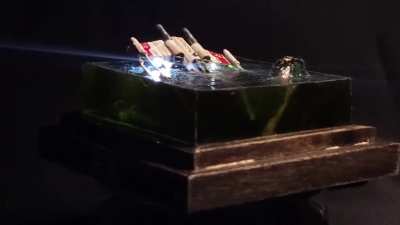 A little Dagobah diorama I made!