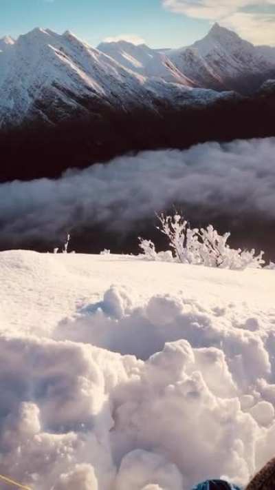 Incredible view of the Sunnm&oslash;re Alps in Norway