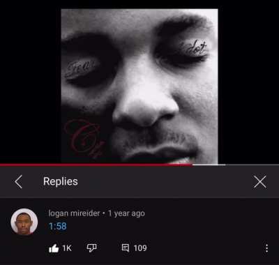 Realist shit Kendrick ever wrote
