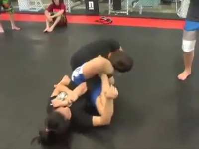 Tapped him out multiple times - Male vs Female