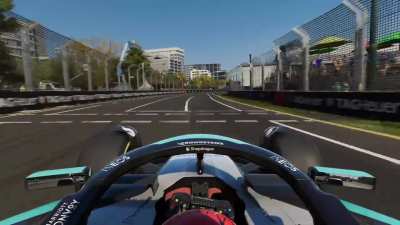 Beautiful triple overtake and save