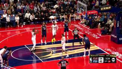 [Highlight] Tristan Thompson with nothing but net on the free throw attempt