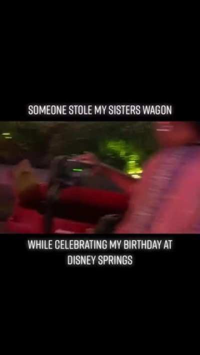 Like taking wagon from a baby