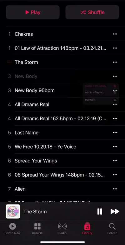 I added a Yandhi compilation to my local files months ago. Suddenly New Body says &ldquo;not available in my region or country&rdquo; but it&rsquo;s a local file. New Body soonr?
