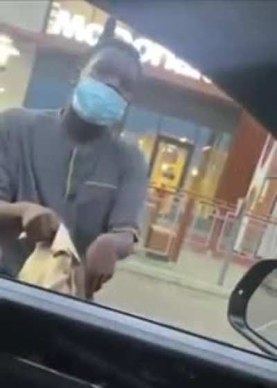 McDonald's worker not taking shit from entitled customers