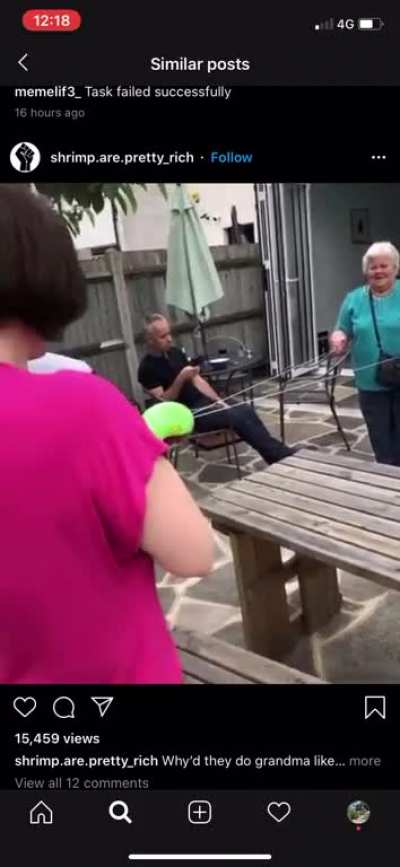 Old People are weak