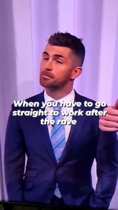 gacked on national tv