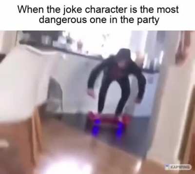 Do not underestimate the clowns of the group