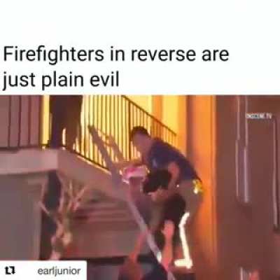 Fight fires with... victims?