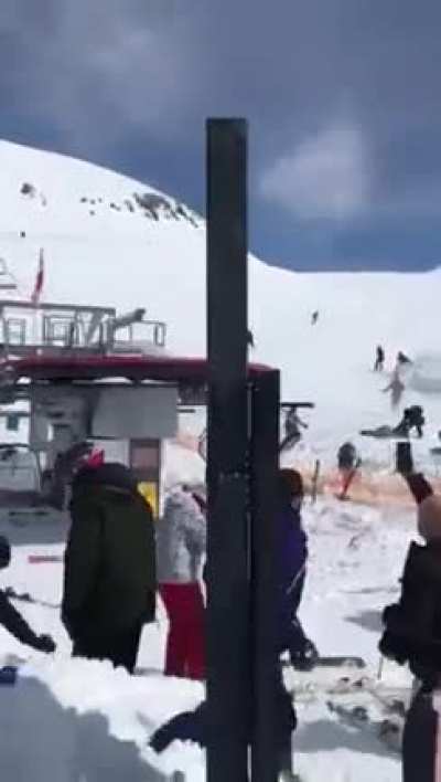 Ski lift from hell.
