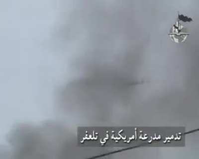 Al Qaeda In Iraq Detonate Roadside Bomb Targetting What Looks to be An LAV Suggsted by the video title to be a Humvee in Talafar Sometime around 2005