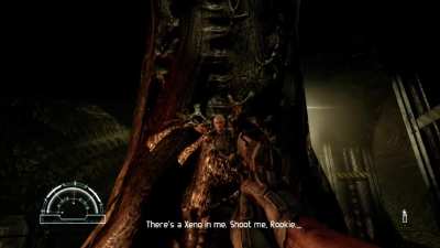 There was an alien in him.