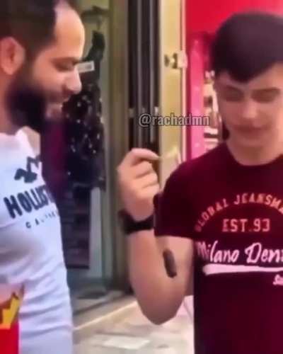 A TikTok influencer offered a Palestinian $100 in exchange for kissing the Israeli flag