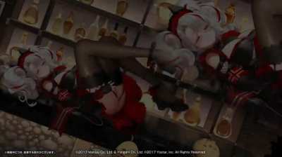 Queen Elizabeth, Prinz Adalbert, &amp;amp; Suruga Live2D skin animation previews