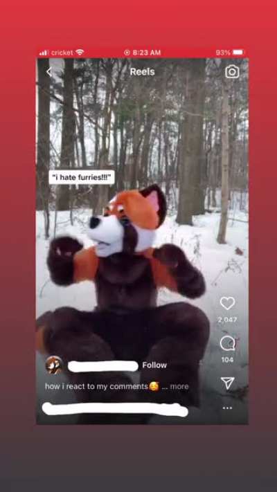 Look I may get downvoted to hell because I’m also a furry, but c’mon now even furries themselves will think the sound effects are cringe as hell.