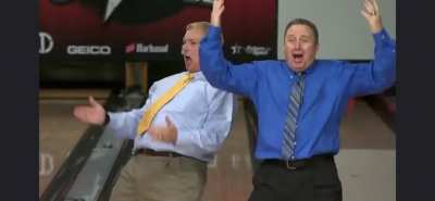 Best friends bowling