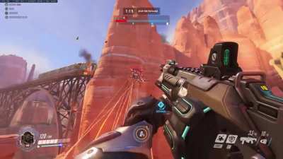 Idk why this pharah hates me so much!!