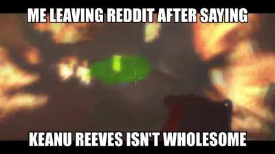 kean reeve isn t whoelsome