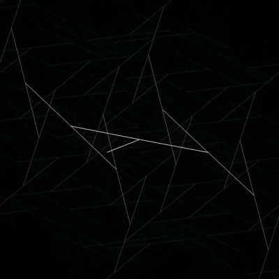 A cool fractal clock wallpaper