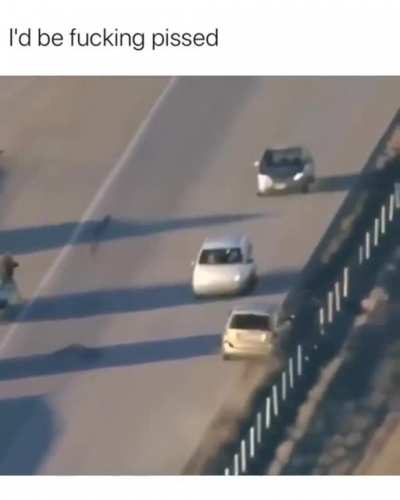 Imagine going to grocery store just to have tires destroyed by the cops.