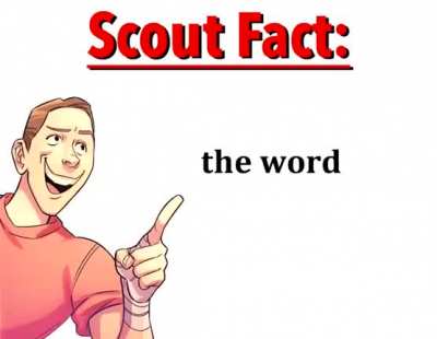scout talks about glass and cocks for 15 seconds