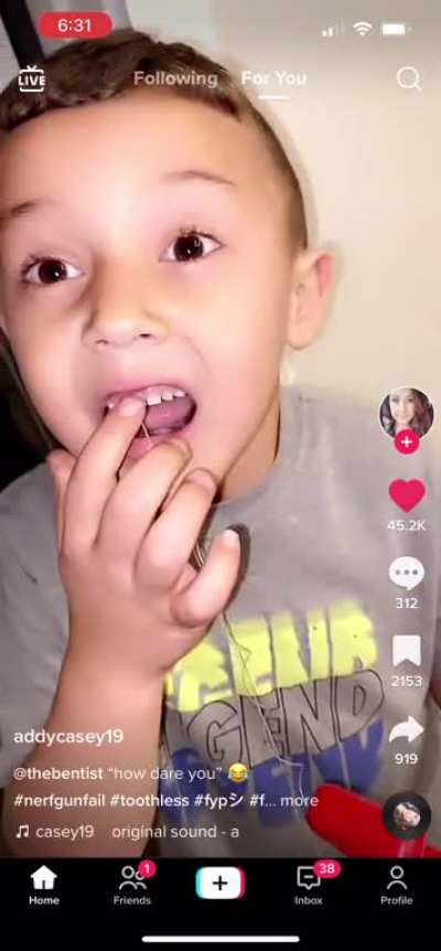 Tooth fairy is gonna love this one