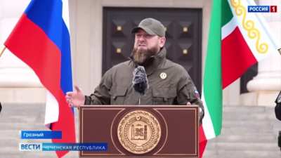 Ramzan Kadyrov (president of Chechnya) on main russian tv channel: &ldquo;They imposed sanctions on us&hellip; if they keep acting that way we will take the whole Europe and will rule the Europe in the future&rdquo;