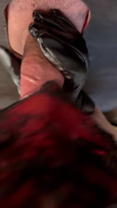 My happy place getting my mouth filled with warm cum at the gloryhole
