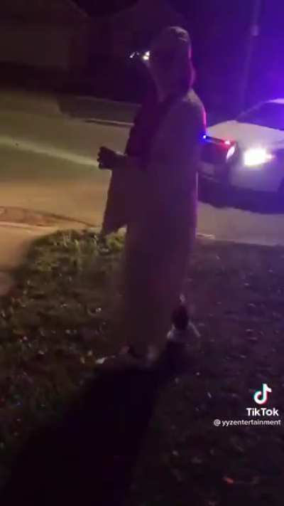 Who called the cops?