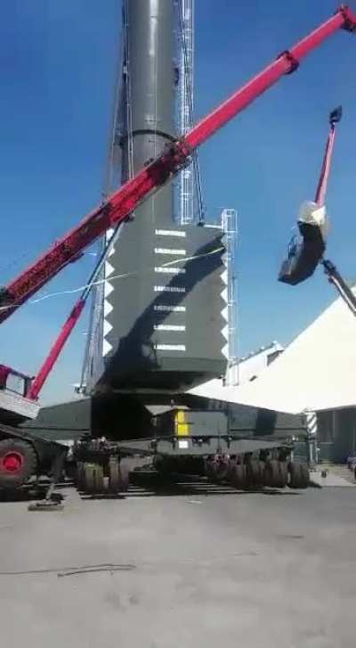 WCGW Just a regular day at work with cranes.