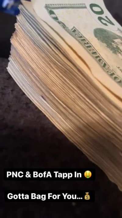 PNC &amp;amp; BofA Tapp in 💰 same day