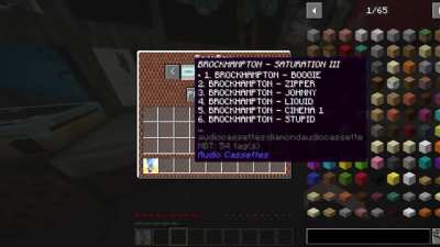 I added SATURATION III to Minecraft