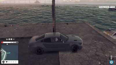Tried to get a car onto a boat...