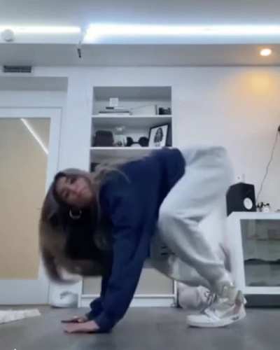 Madison practicing the WAP