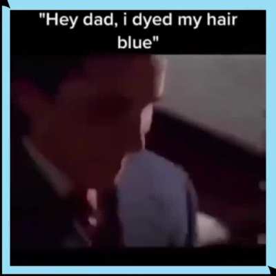 Blue Flair, But No Blue Hair