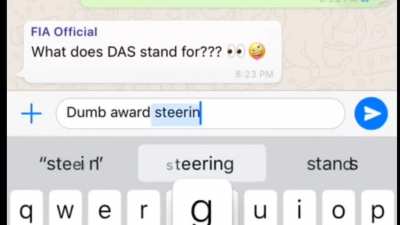 Don&rsquo;t be like Merc, turn off your auto correct smh🤦&zwj;♂️