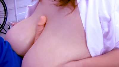 Sweet Sweet Hirari - Doing a wonderful Paizuri