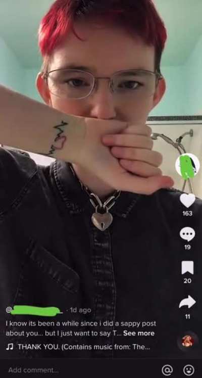 you can tell that she&rsquo;s done with their bullshit at the end 💀