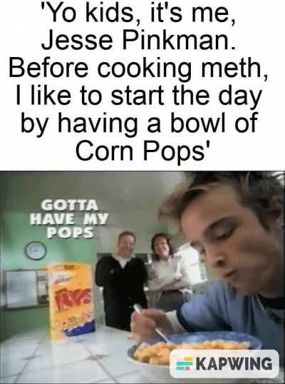 Grab a bowl, bitch
